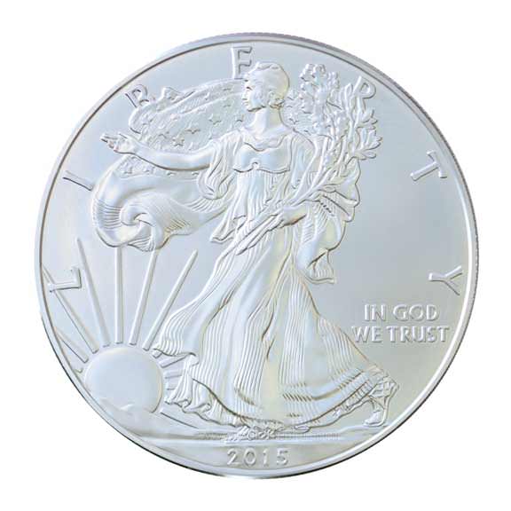 How many silver coins make up 1 oz of silver?