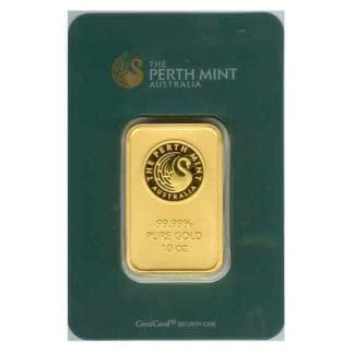 perth gold bar 10 oz