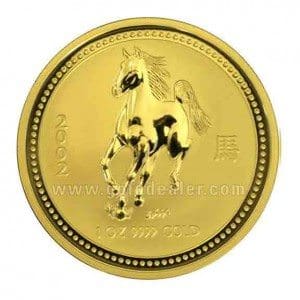 Australian Gold Lunar Horse 1 oz Series 1