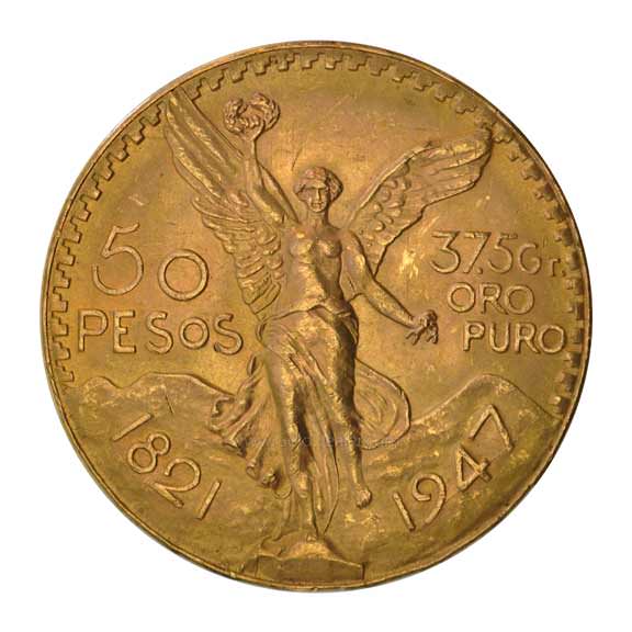 Mexican 50 Peso Gold