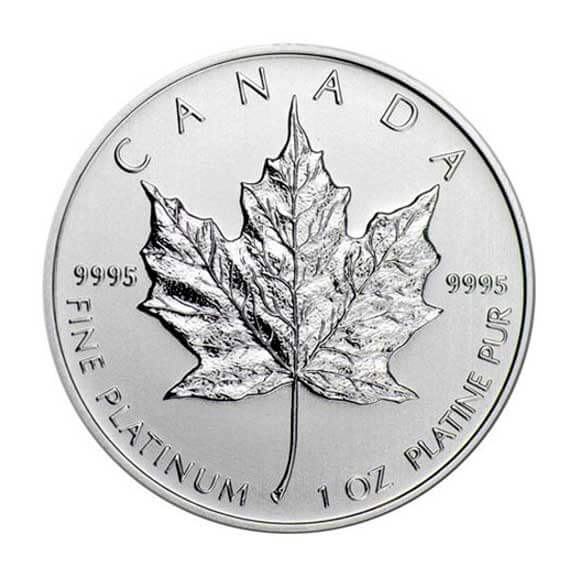 Canadian Platinum Maple Leaf 1 oz