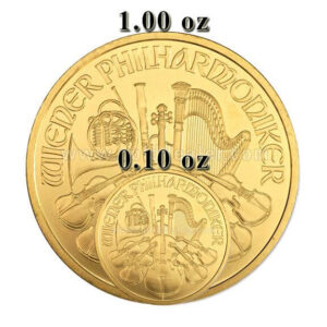 Austrian Gold Philharmonic 1/10 oz