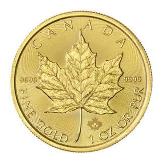 Canadian Gold Maple Leaf 1 oz 2018