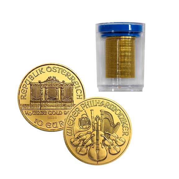 Austria 2006 Philharmonic 10 Euro 1/10 oz Gold BU Coin 
