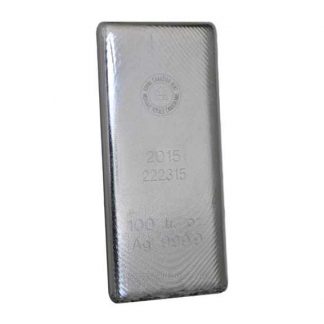 RCM 100 oz Silver Bar