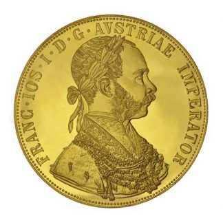 Austrian 4 Ducat Gold Coin