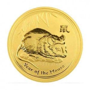 Australian Gold Lunar Rat 1 oz Series 2
