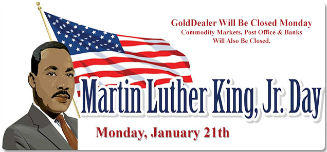 martin luther king day www golddealer com martin luther king day post office