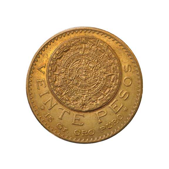 Mexican 20 Peso Gold