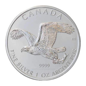 Canadian Silver Bald Eagle 1 Oz Popular New Bullion Product