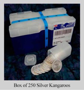 Australian Silver Kangaroo 1 oz