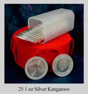 Australian Silver Kangaroo 1 oz