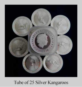 Australian Silver Kangaroo 1 oz