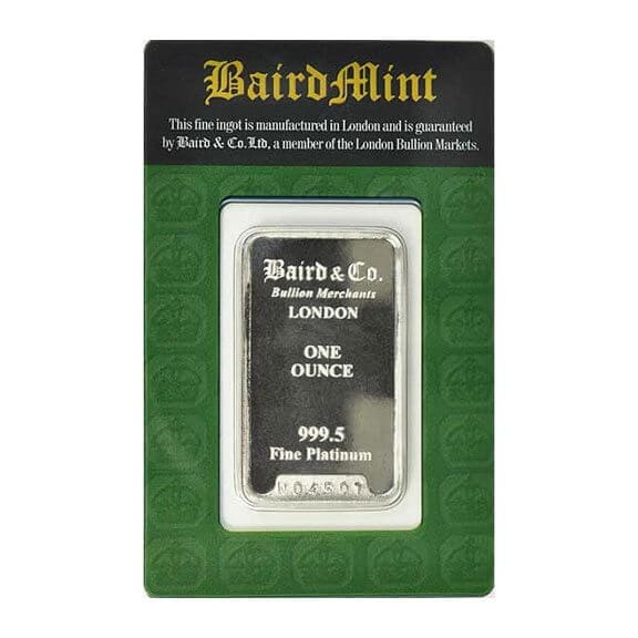 Baird Platinum Bar 1 oz