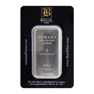 Baird Rhodium Bar 5 oz