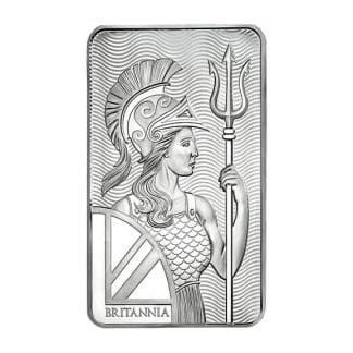 10 oz Silver Bar Britannia