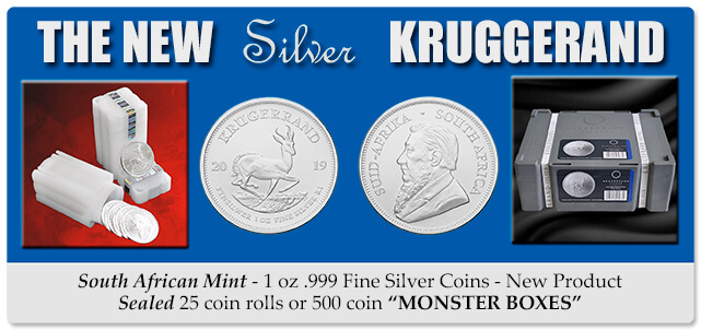 African Silver Kruggerand banner