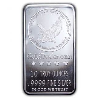 10 oz Silver Bar American Freedoms