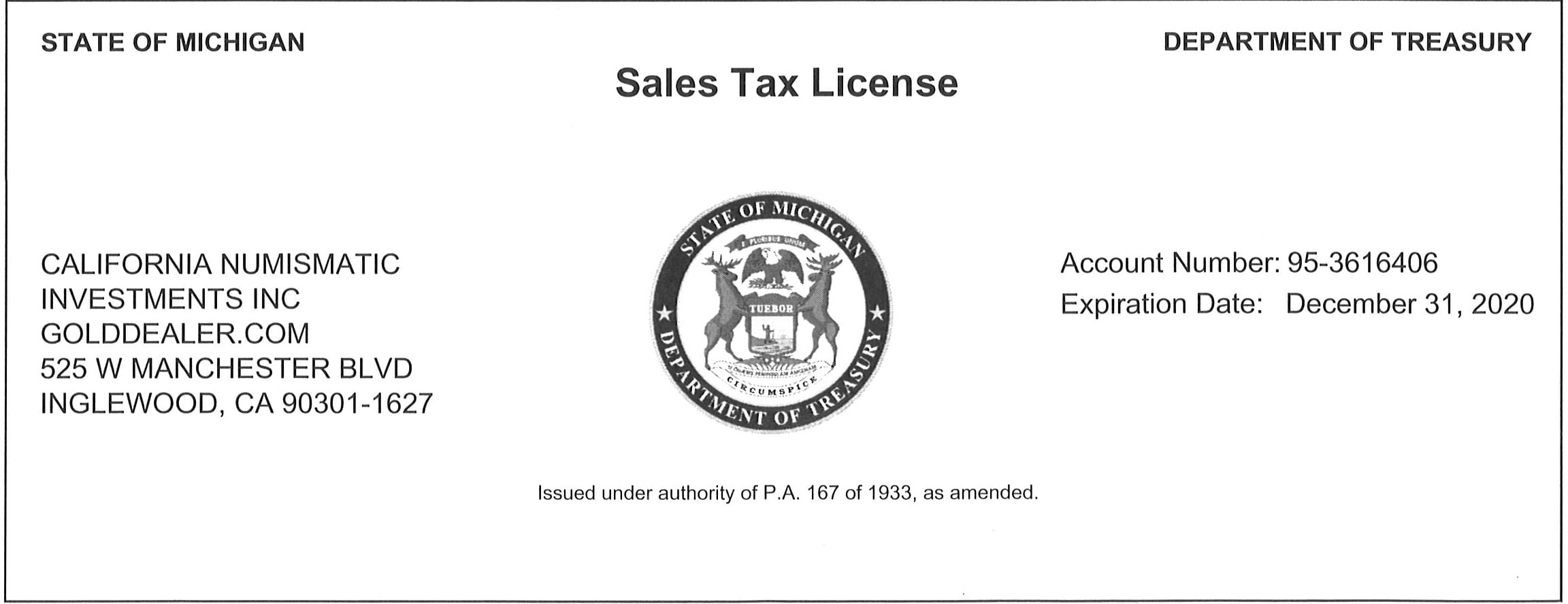 Michigan State Tax